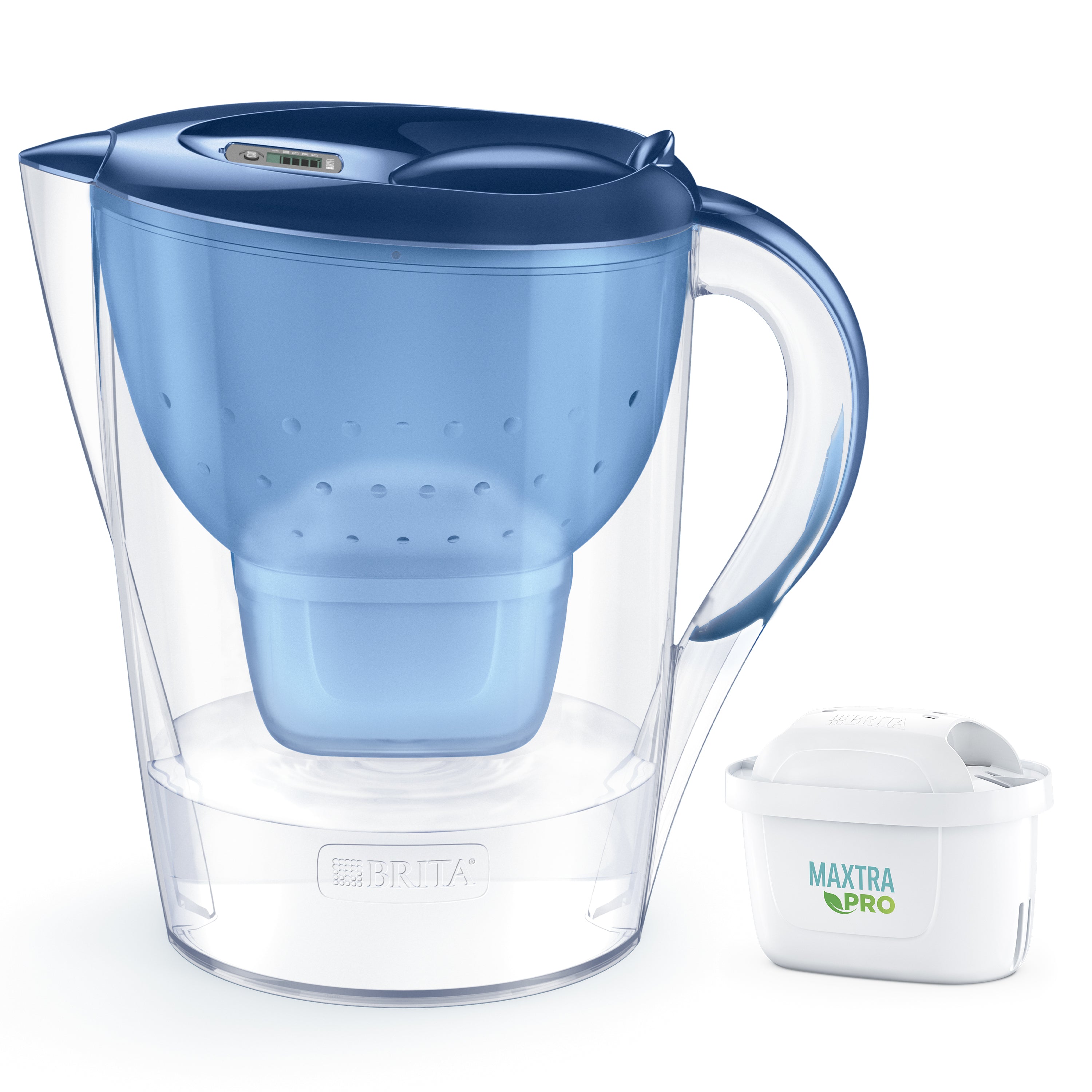 BRITA Filtre à eau Marella XL 1051447 bleu MAXTRA PRO 2-3.5lt