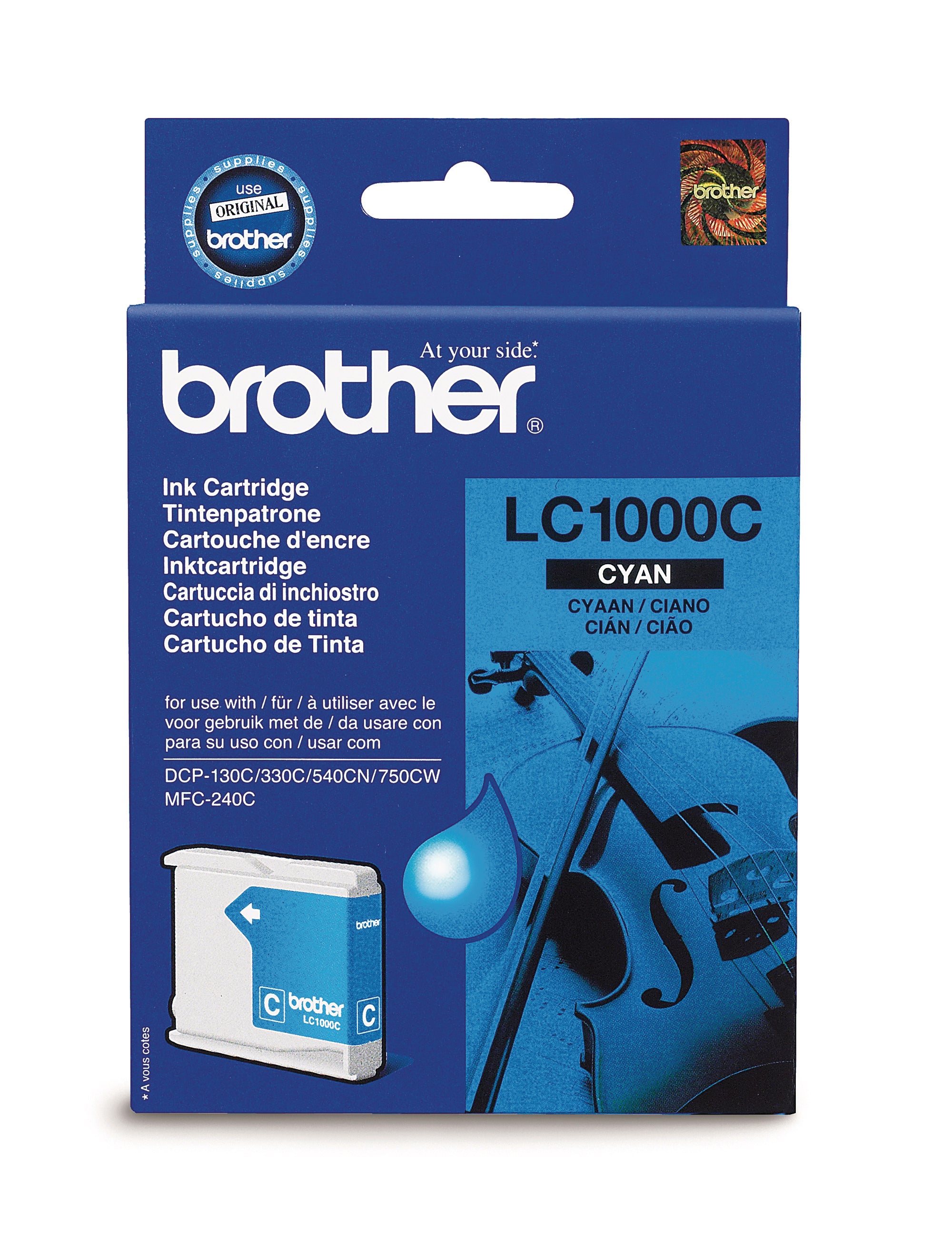 BROTHER Cartouche d'encre cyan LC-1000C DCP-130C/MFC-240C 400 pages