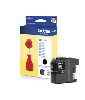 BROTHER Cartouche d'encre noir LC-121BK DCP-J132 300 pages