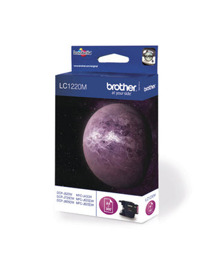 BROTHER Cartouche d'encre magenta LC-1220M DCP-J525W 300 pages