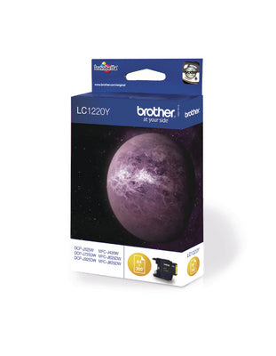 BROTHER Cartouche d'encre yellow LC-1220Y DCP-J525W 300 pages
