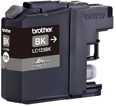 BROTHER Cartouche d'encre noir LC-123BK DCP-J4110DW 600 pages