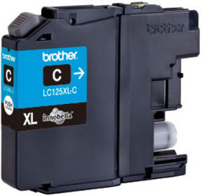 BROTHER Cartouche d'encre XL cyan LC-125XLC DCP-J4110DW 1200 pages