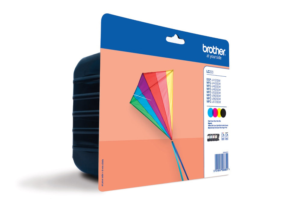 BROTHER Valuepack encre CMYBK LC-223VALBP MFC-J5620DW 550 pages