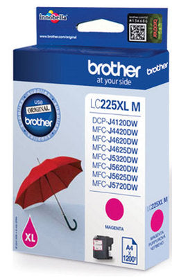 BROTHER Cartouche d'encre magenta LC-225XLM MFC-J5620DW 1200 pages