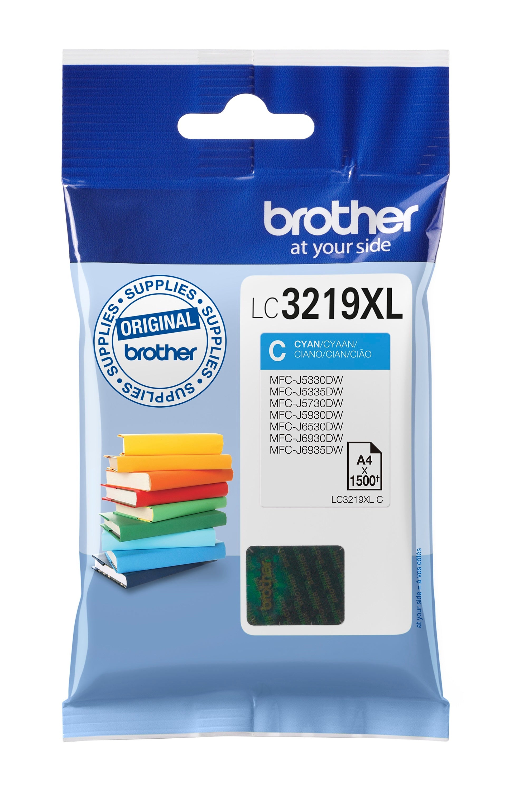 BROTHER Cartouche d'encre XL cyan LC-3219C MFC-J6530DW 1500 pages