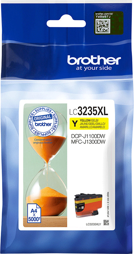 BROTHER Cartouche d'encre HY yellow LC-3235XLY DCP-J1100DW 5000 pages