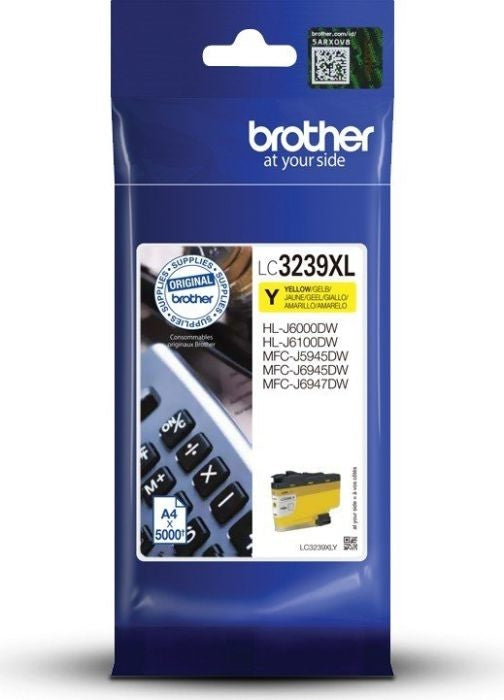 BROTHER Cartouche d'encre HY yellow LC-3239XLY MFC-J5945DW 5000 pages