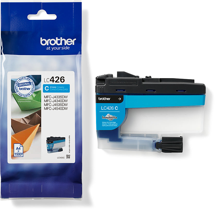 BROTHER Cartouche d'encre cyan LC-426C MFC-J4335 1500 pages