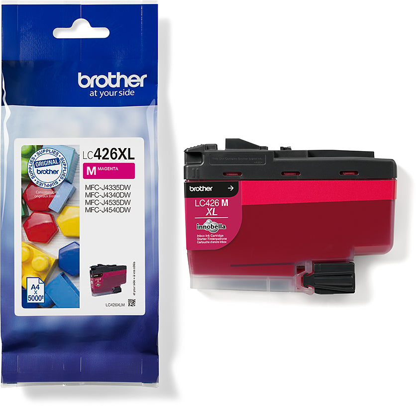 BROTHER Cartouche d'encre HY magenta LC-426XLM MFC-J4335 5000 pages