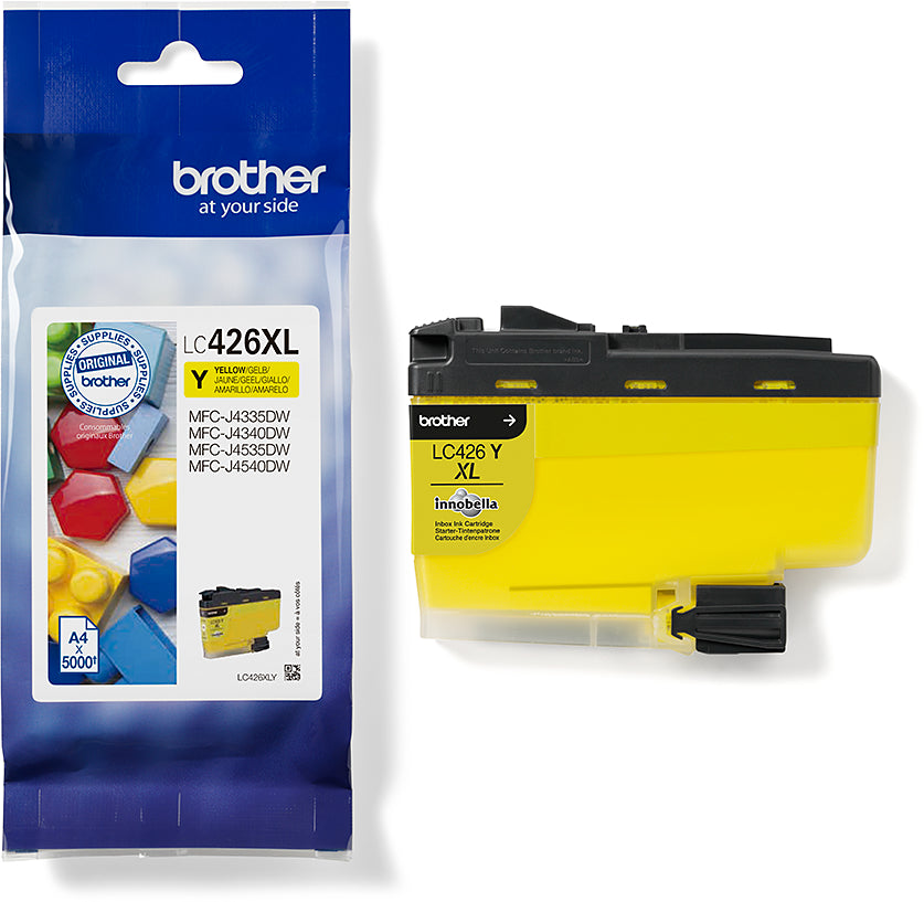 BROTHER Cartouche d'encre HY yellow LC-426XLY MFC-J4335 5000 pages