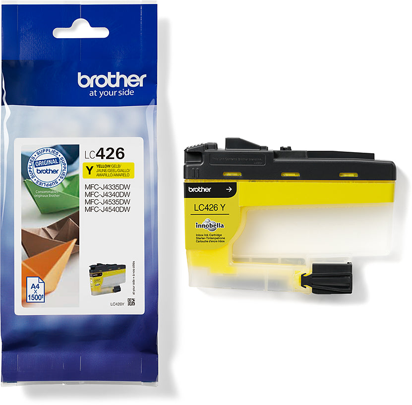 BROTHER Cartouche d'encre yellow LC-426Y MFC-J4335 1500 pages