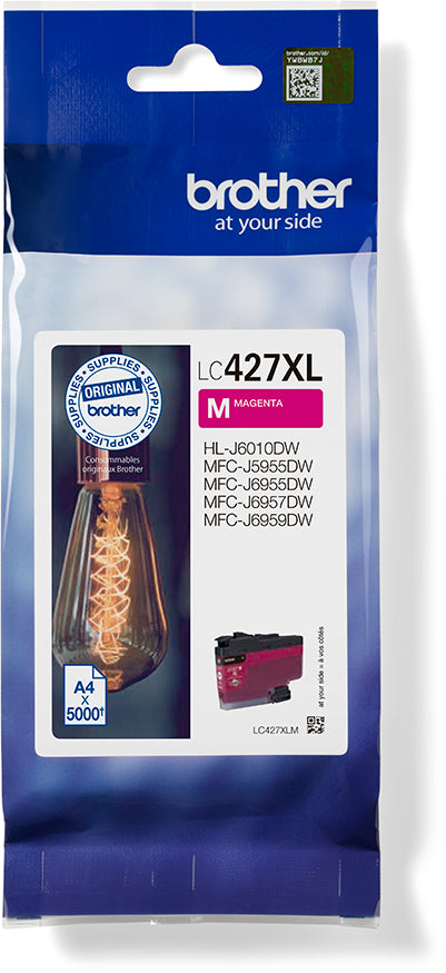 BROTHER Cartouche d'encre HY magenta LC-427XLM MFC-J5955 5000 pages