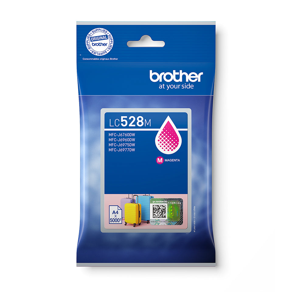 BROTHER Cartouche d'encre magenta LC-528M MFC-J6760DW 5000 pages