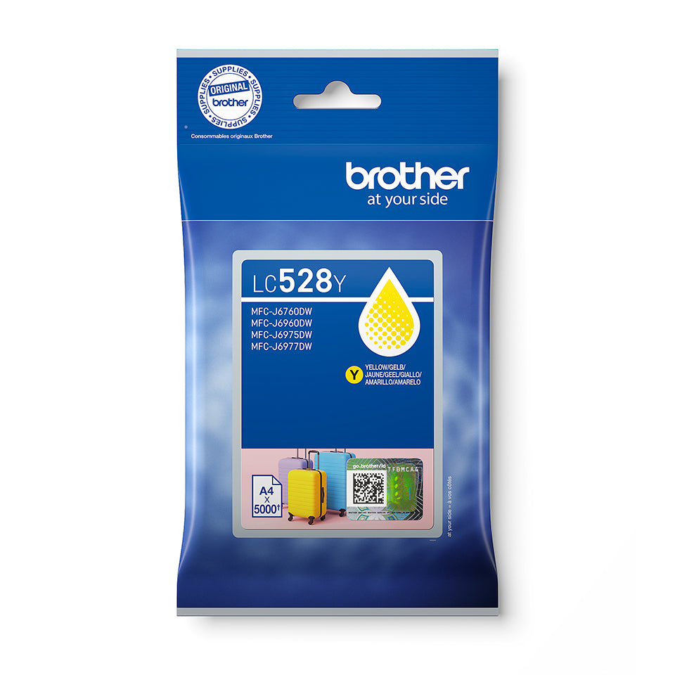 BROTHER Cartouche d'encre yellow LC-528Y MFC-J6760DW 5000 pages