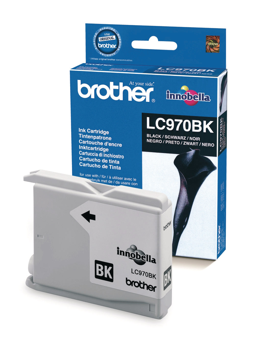 BROTHER Cartouche d'encre noir LC-970BK MFC-260C 350 pages
