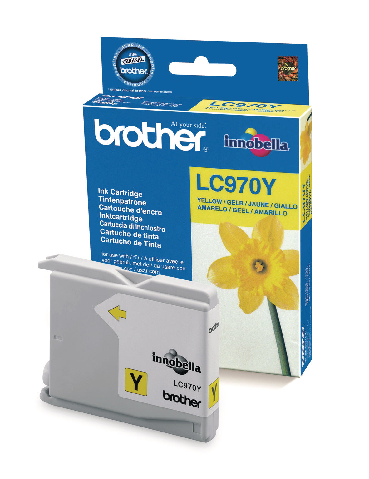 BROTHER Cartouche d'encre yellow LC-970Y MFC-260C 300 pages