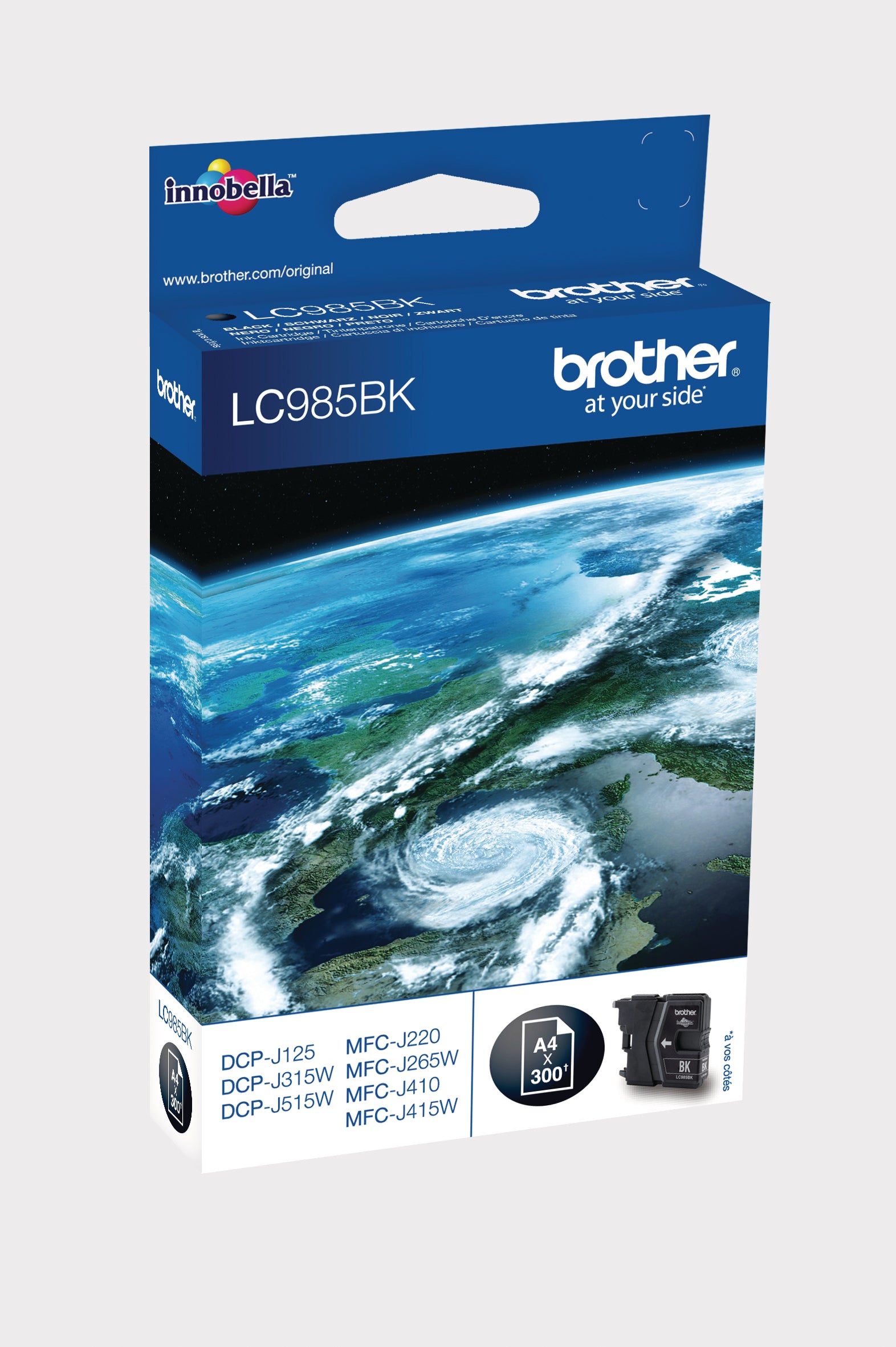BROTHER Cartouche d'encre noir LC-985BK DCP-J315W 300 pages
