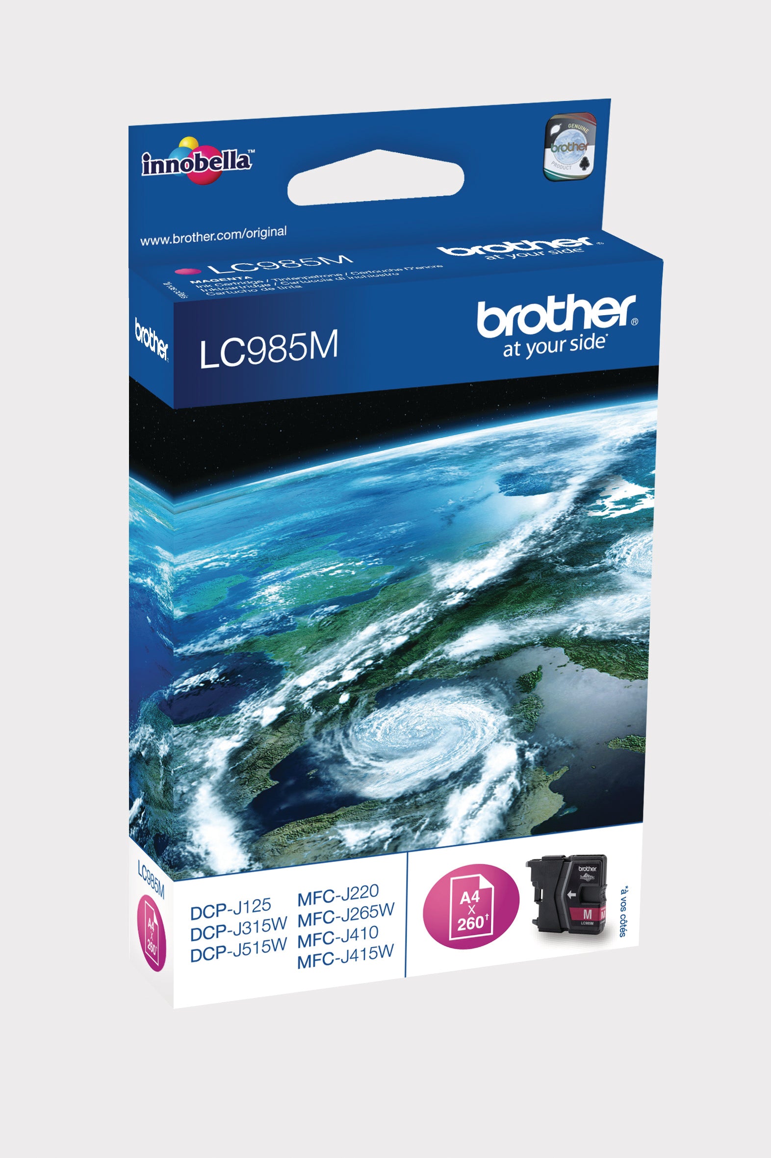 BROTHER Cartouche d'encre magenta LC-985M DCP-J315W 260 pages