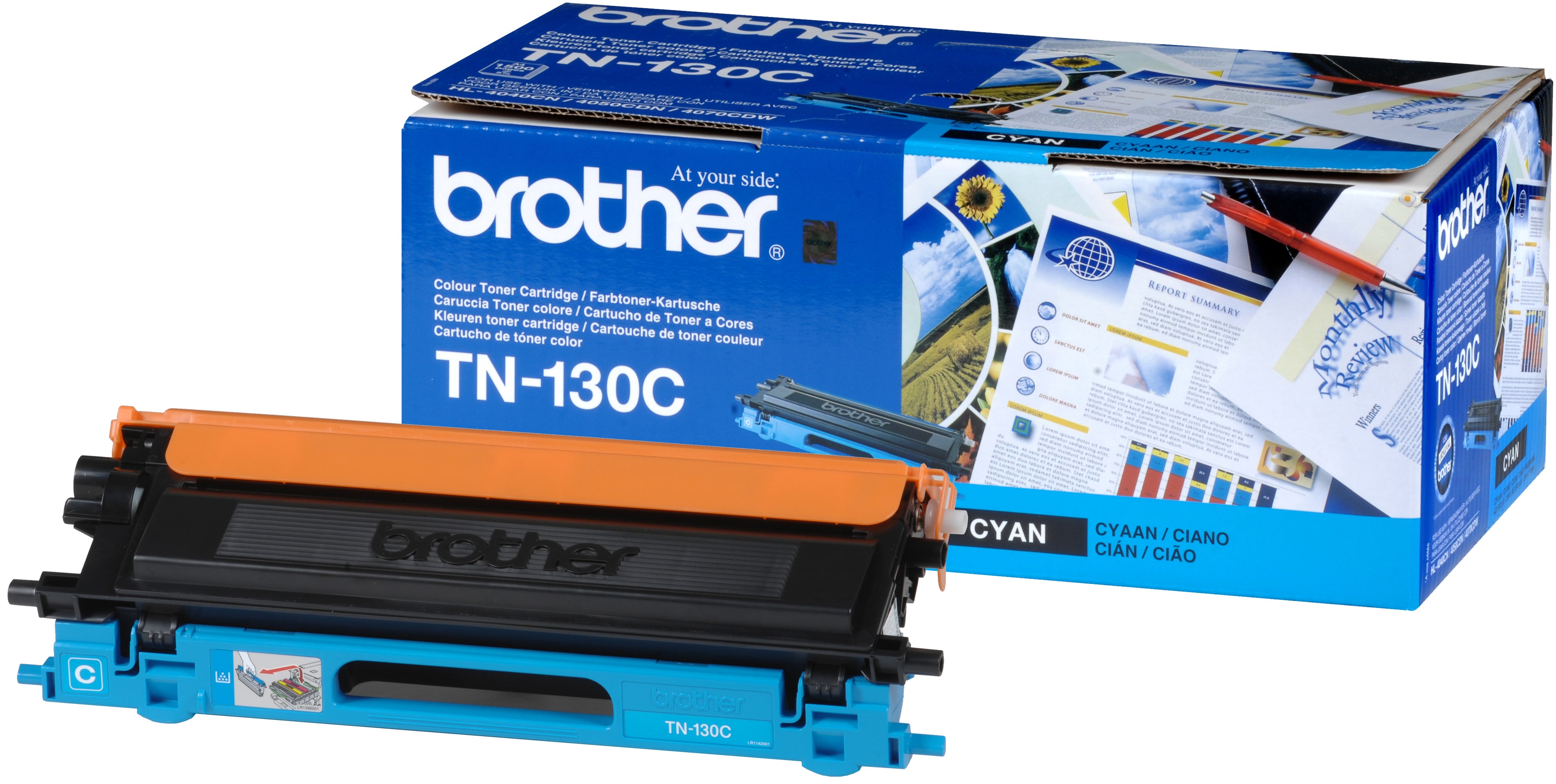 BROTHER Toner cyan TN-130C HL-4040/4070 1500 pages