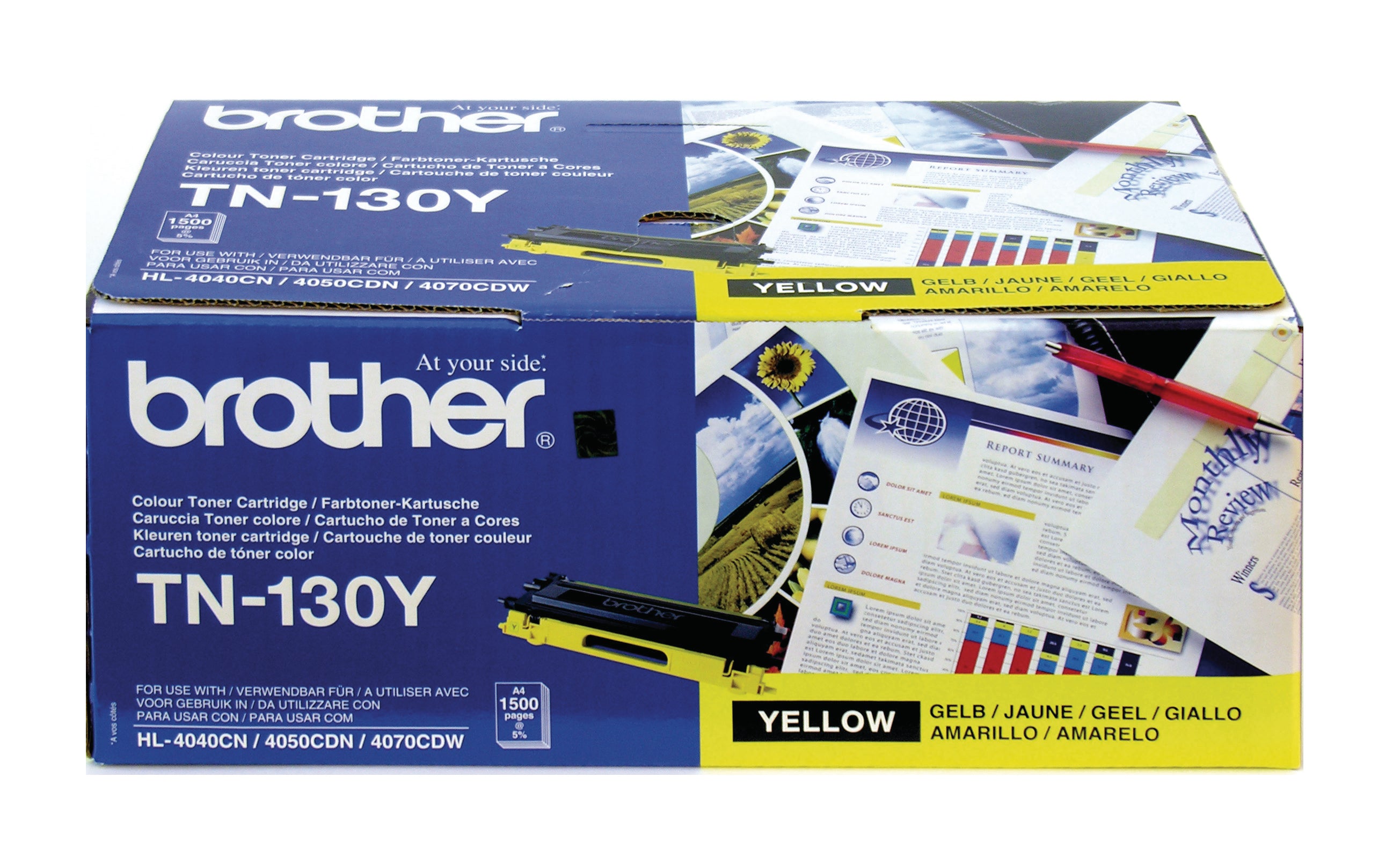 BROTHER Toner yellow TN-130Y HL-4040/4070 1500 pages