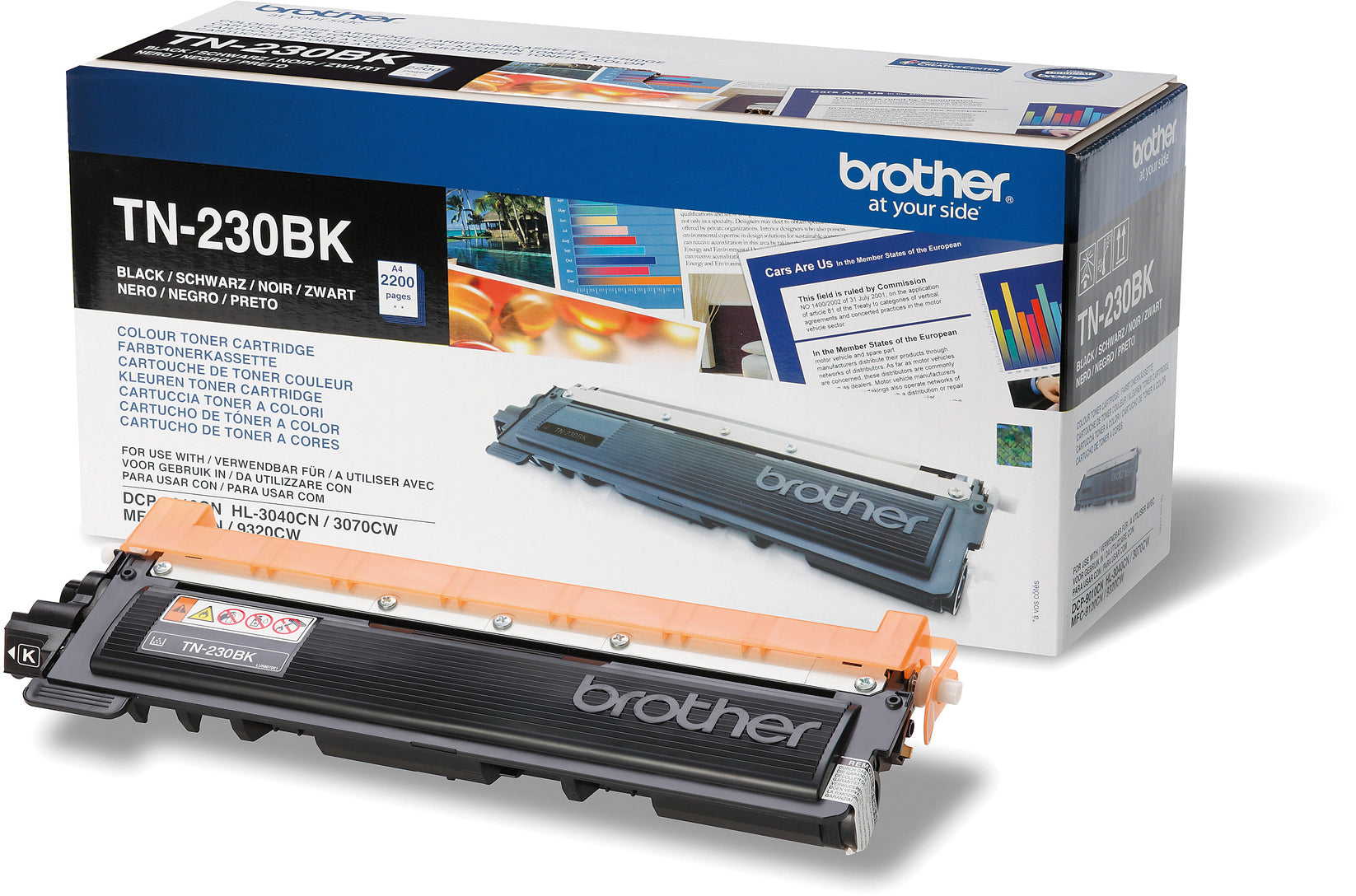 BROTHER Toner noir TN-230BK HL-3040/3070 2200 pages
