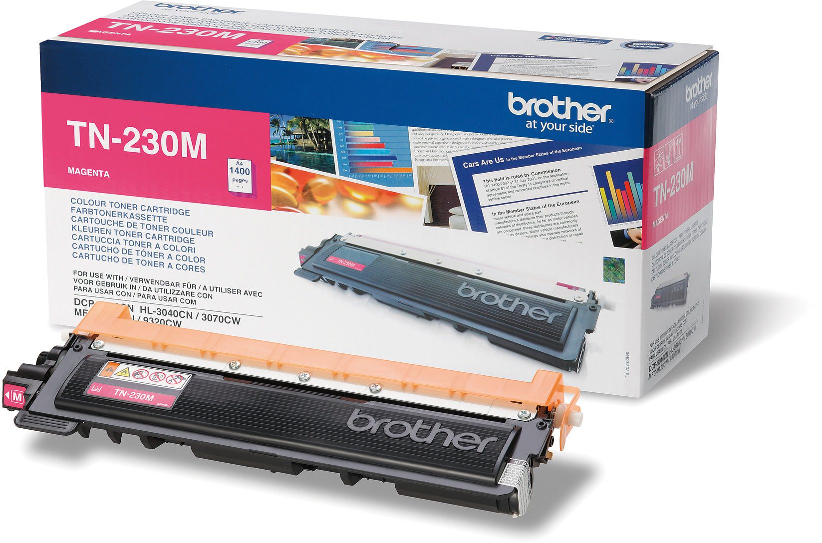 BROTHER Toner magenta TN-230M HL-3040/3070 1400 pages