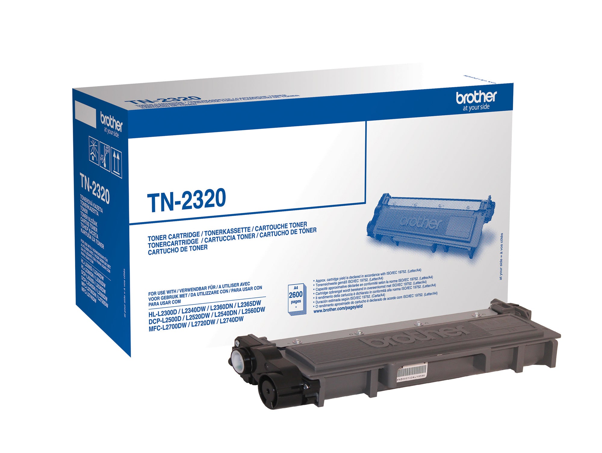 BROTHER Toner HY noir TN-2320 HL-L2340/L2360 2600 pages