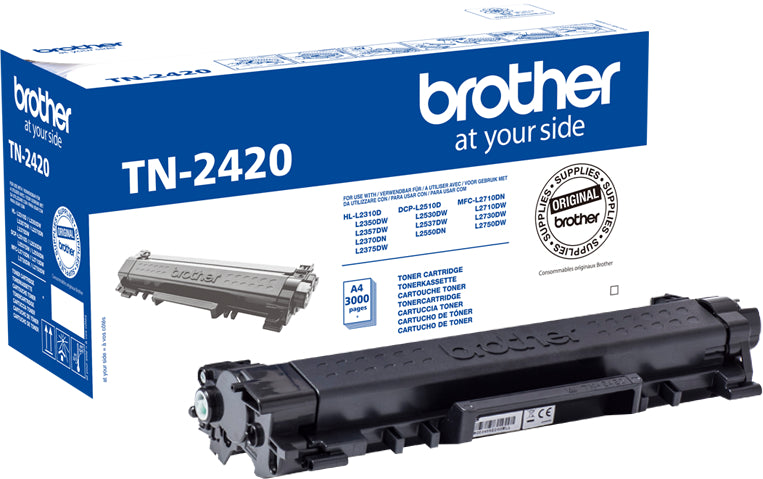 BROTHER Cartouche toner HY noir TN-2420 HL-L2350/2370 3000 pages