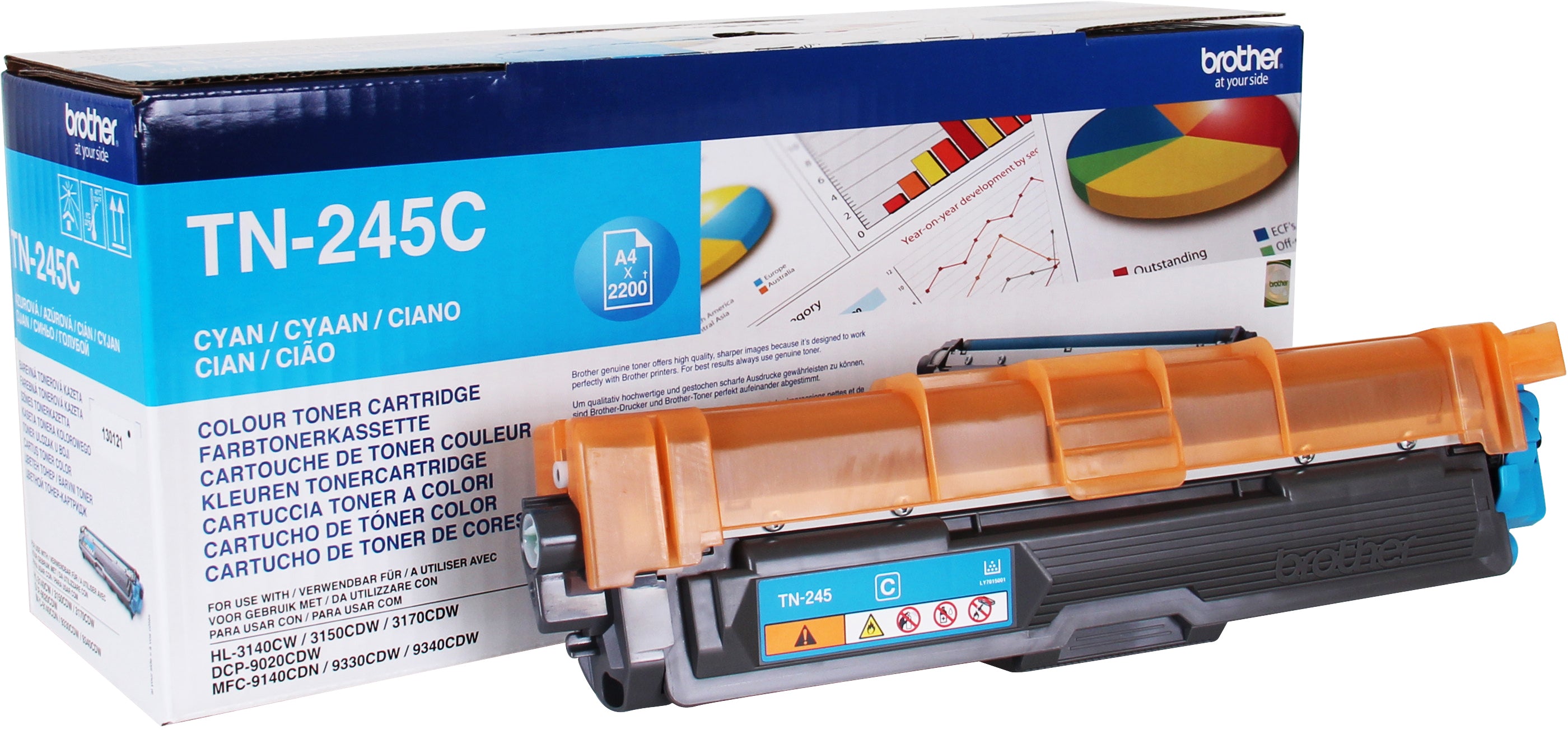 BROTHER Toner cyan TN-245C HL-3140/3170 2200 pages