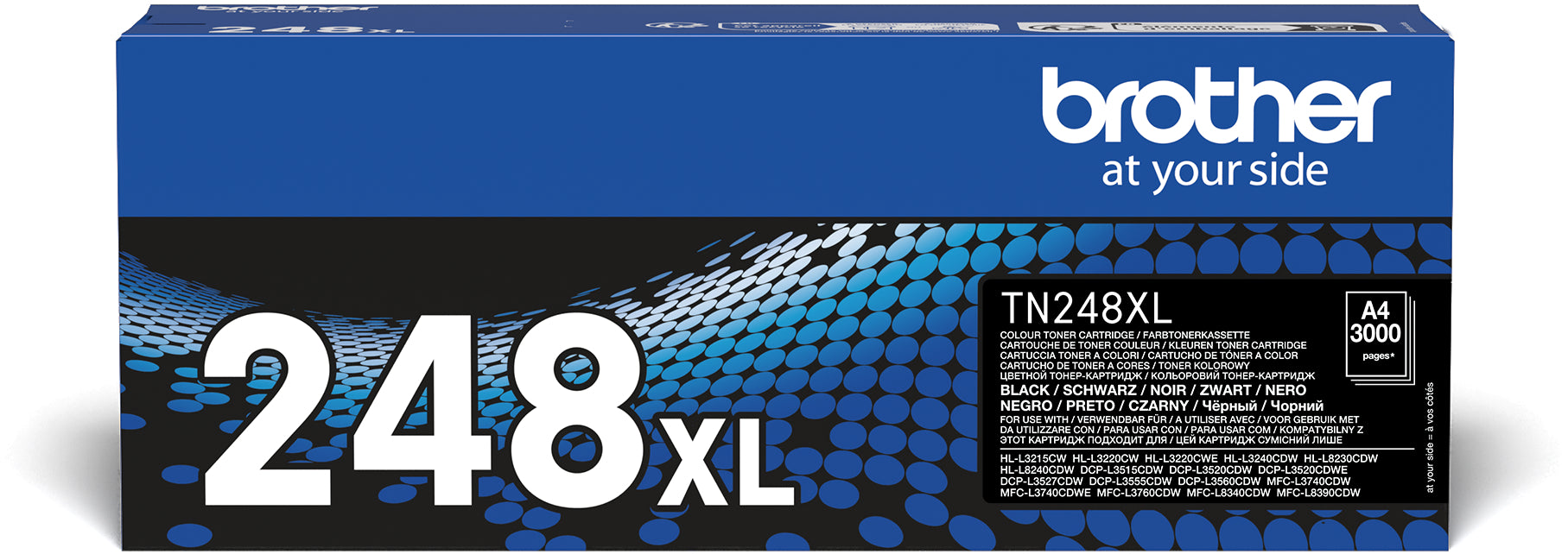 BROTHER Toner HY noir TN-248XLBK HL-L8240CDW 3000 pages