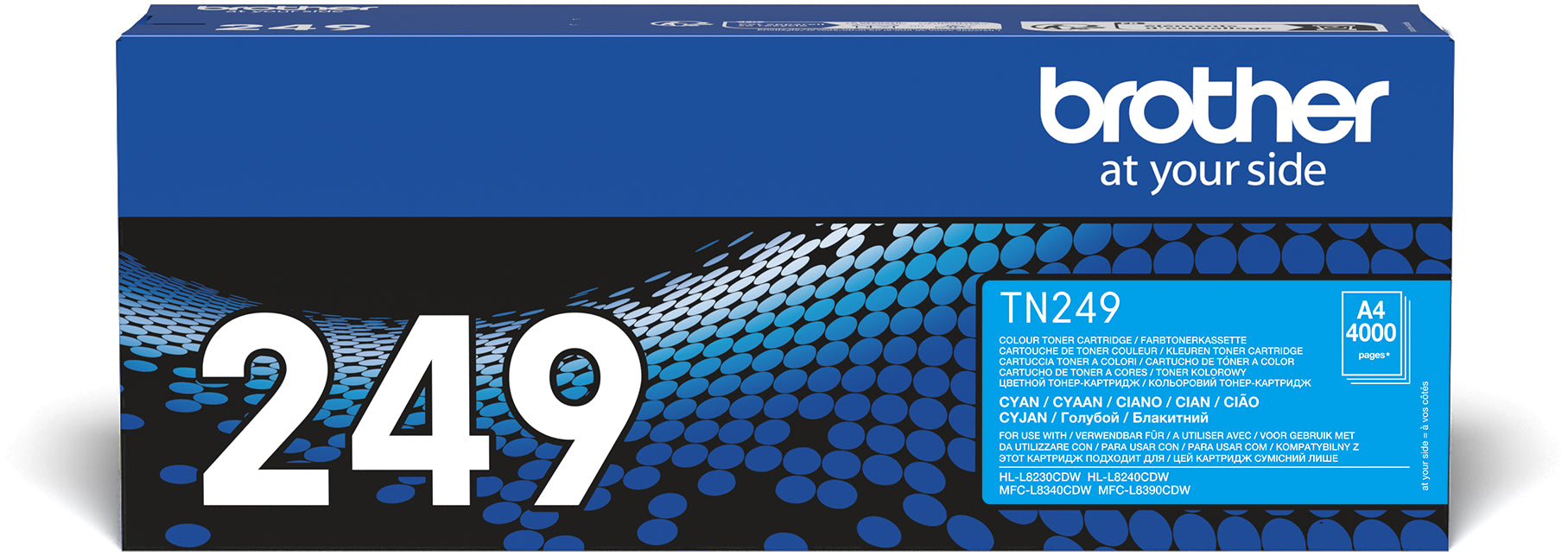 BROTHER Toner Super HY cyan TN-249C HL-L8240CDW 4000 pages
