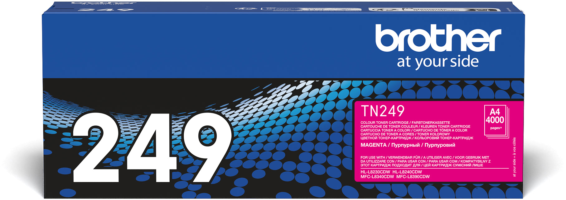 BROTHER Toner Super HY magenta TN-249M HL-L8240CDW 4000 pages