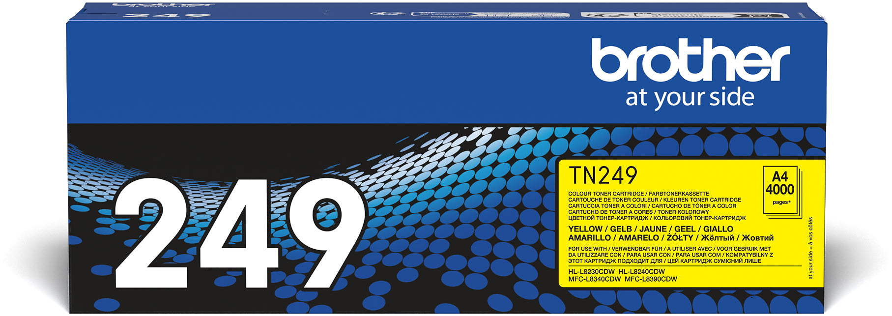 BROTHER Toner Super HY yellow TN-249Y HL-L8240CDW 4000 pages