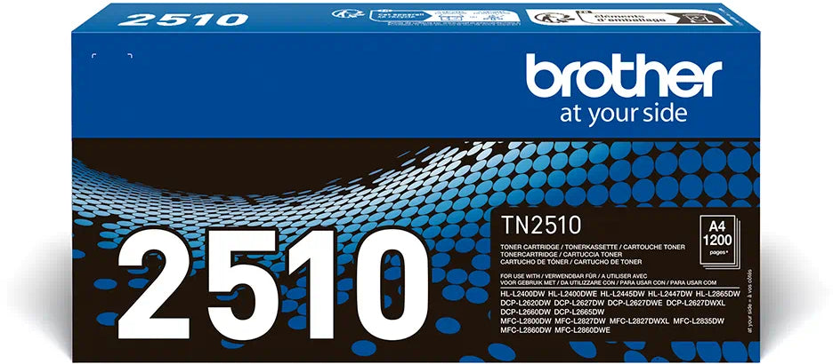 BROTHER Toner noir TN-2510 HL-L2400/L2445 1200 pages