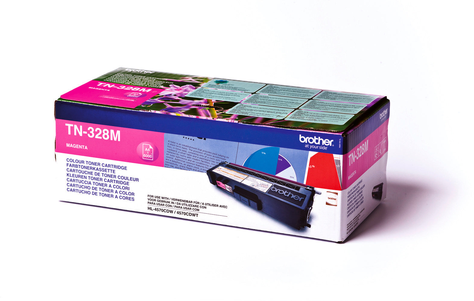 BROTHER Toner Super HY magenta TN-328M HL-4570CDN 6000 pages