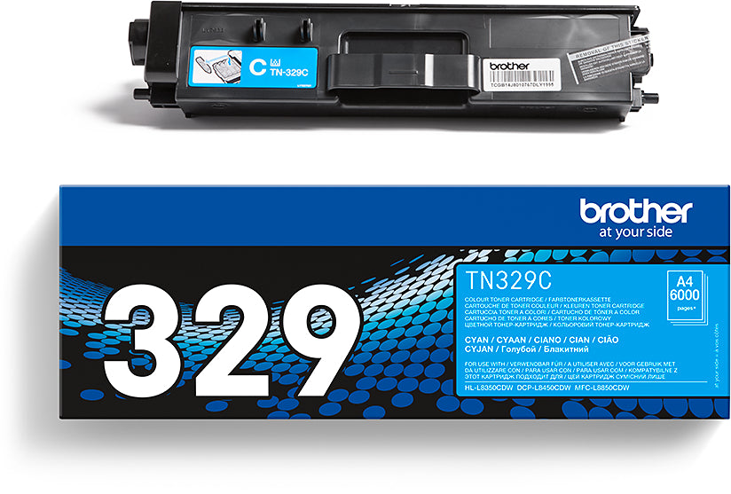 BROTHER Toner Super HY cyan TN-329C MFC-L8450CDW 6000 pages