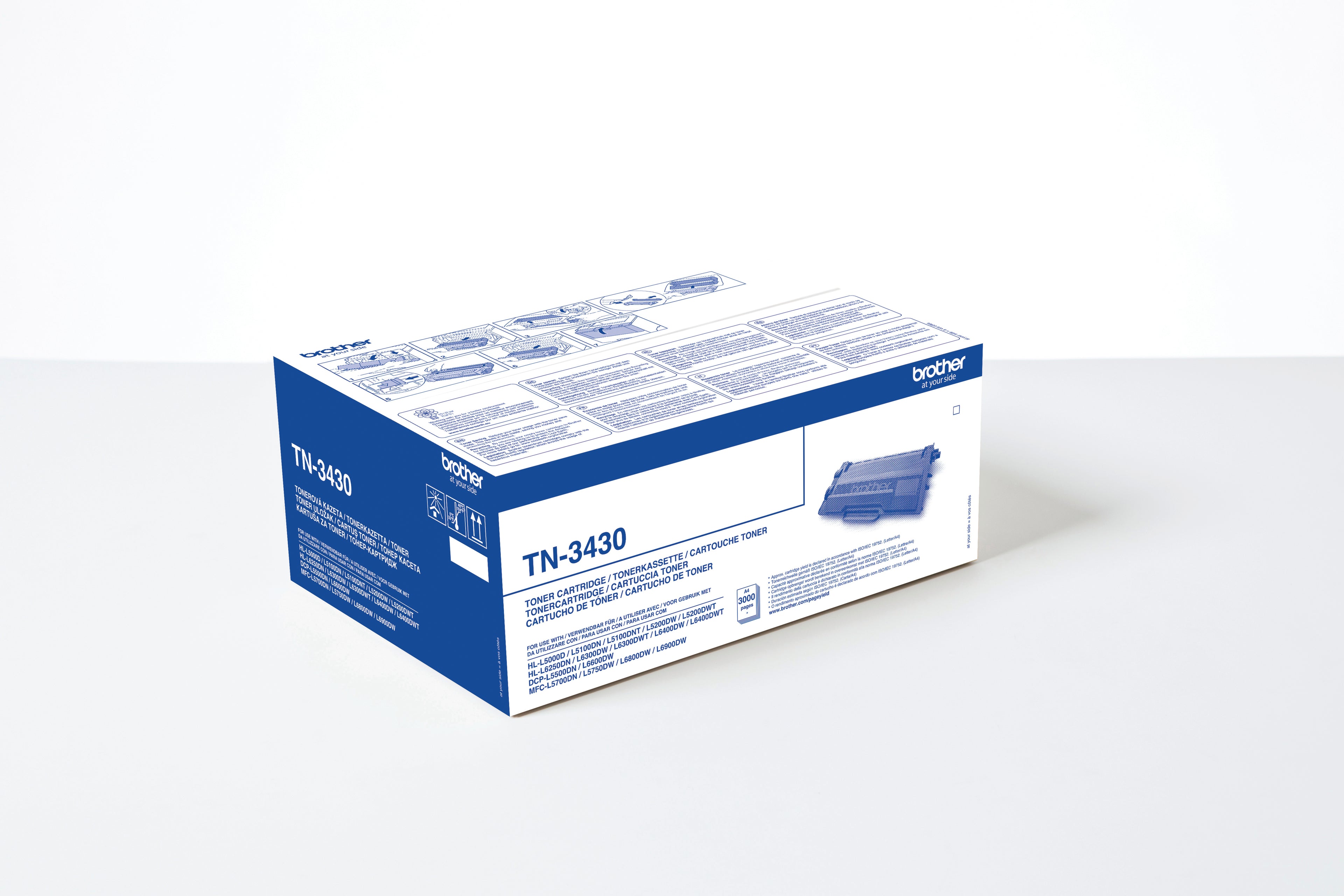 BROTHER Toner noir TN-3430 HL-L5000D 3000 pages