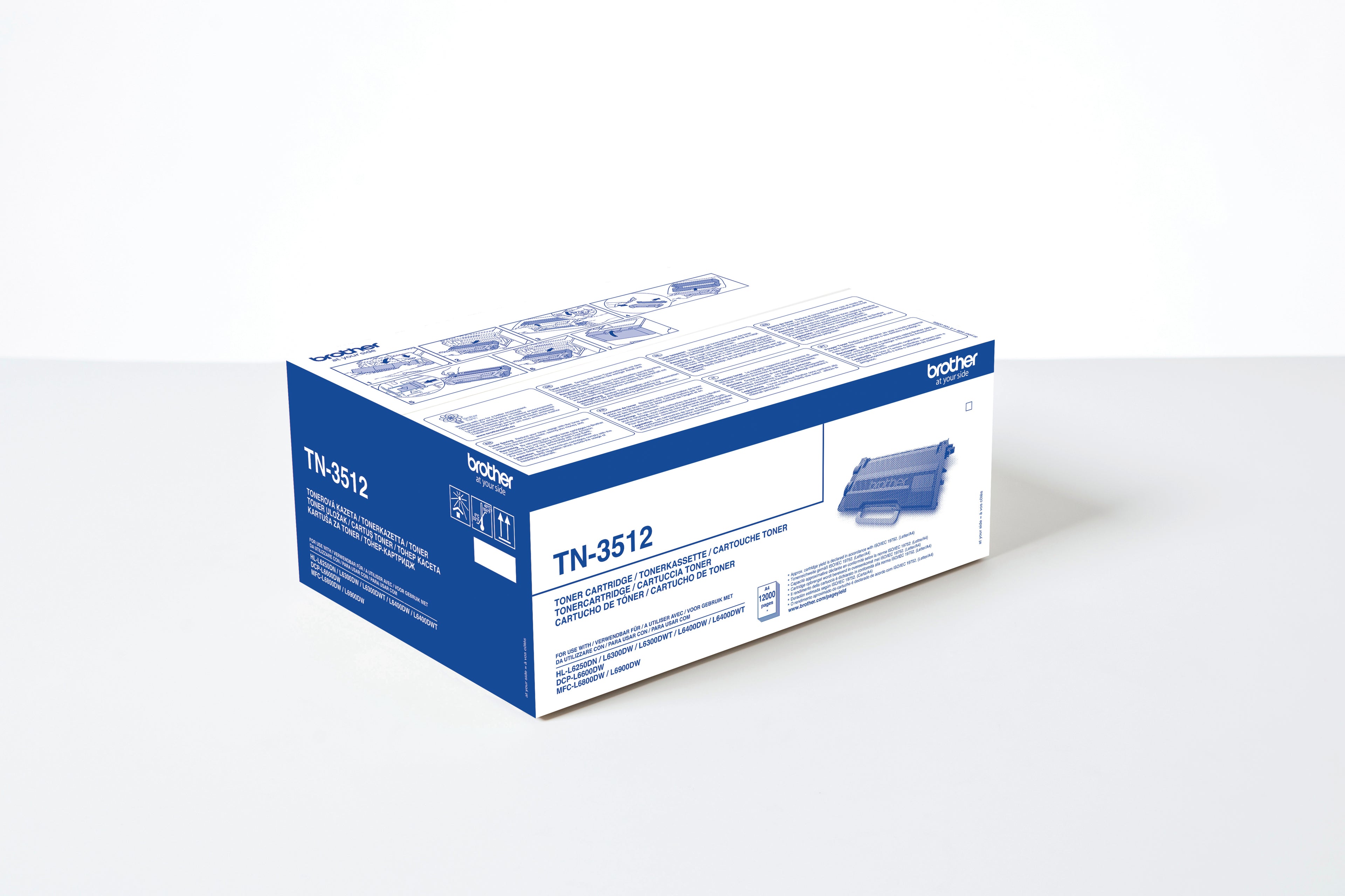 BROTHER Toner noir TN-3512 HL-L6300DW 12'000 pages