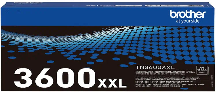 BROTHER Toner SHY noir TN-3600XXL MFC-L6910DN 11'000 pages