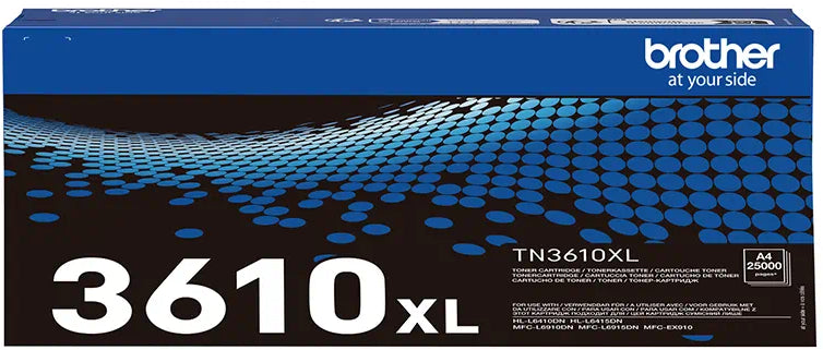 BROTHER Toner HY noir TN-3610XL MFC-L6910DN 25'000 pages