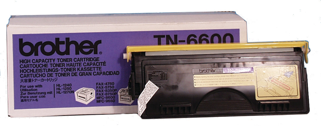 BROTHER Toner HY noir TN-6600 HL-1240/1250/1270N 6000 pages