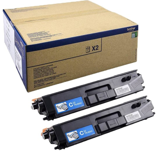 BROTHER Toner Super HY Twin cyan TN-900CTWIN HL-L9200CDWT 2x6000 pages