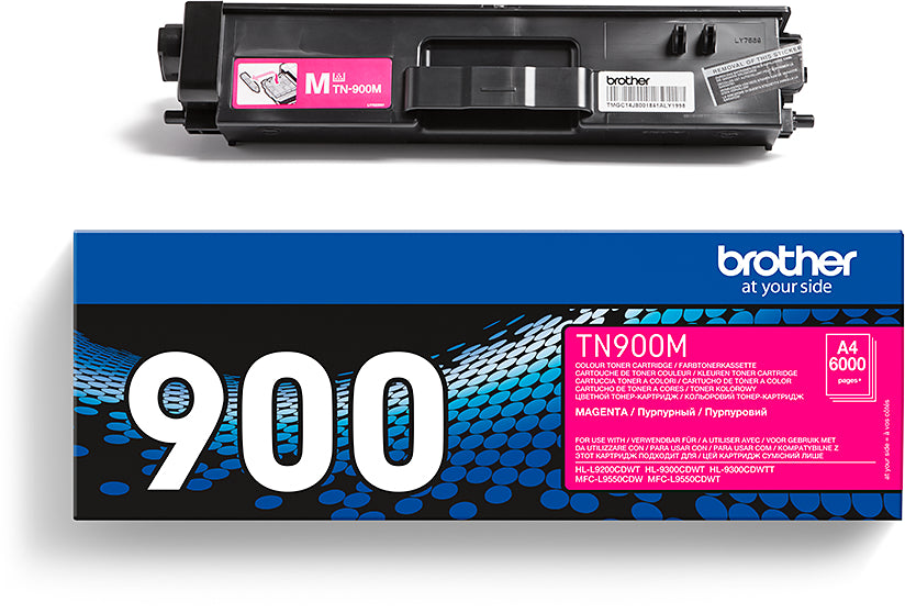 BROTHER Toner Super HY magenta TN-900M HL-L9200CDWT 6000 pages