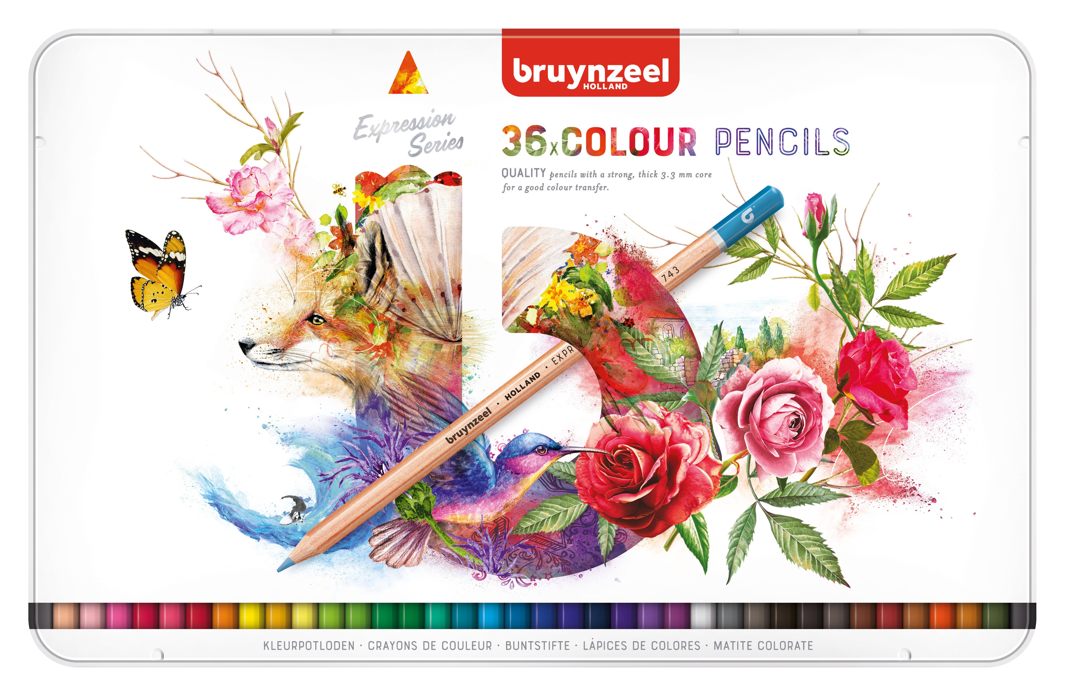 BRUYNZEEL Crayons couleus