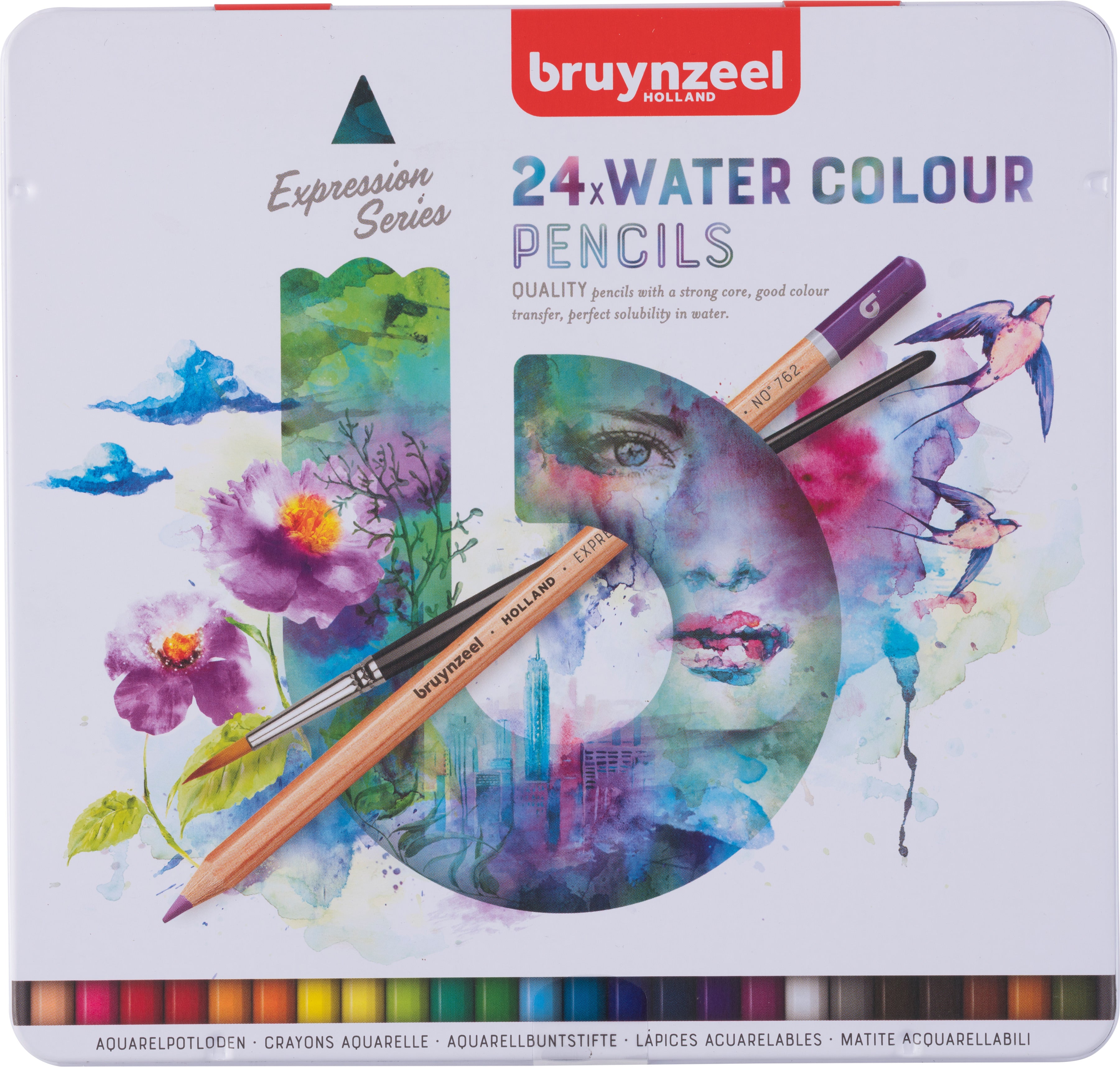 BRUYNZEEL Crayon d'aquarelle Expression