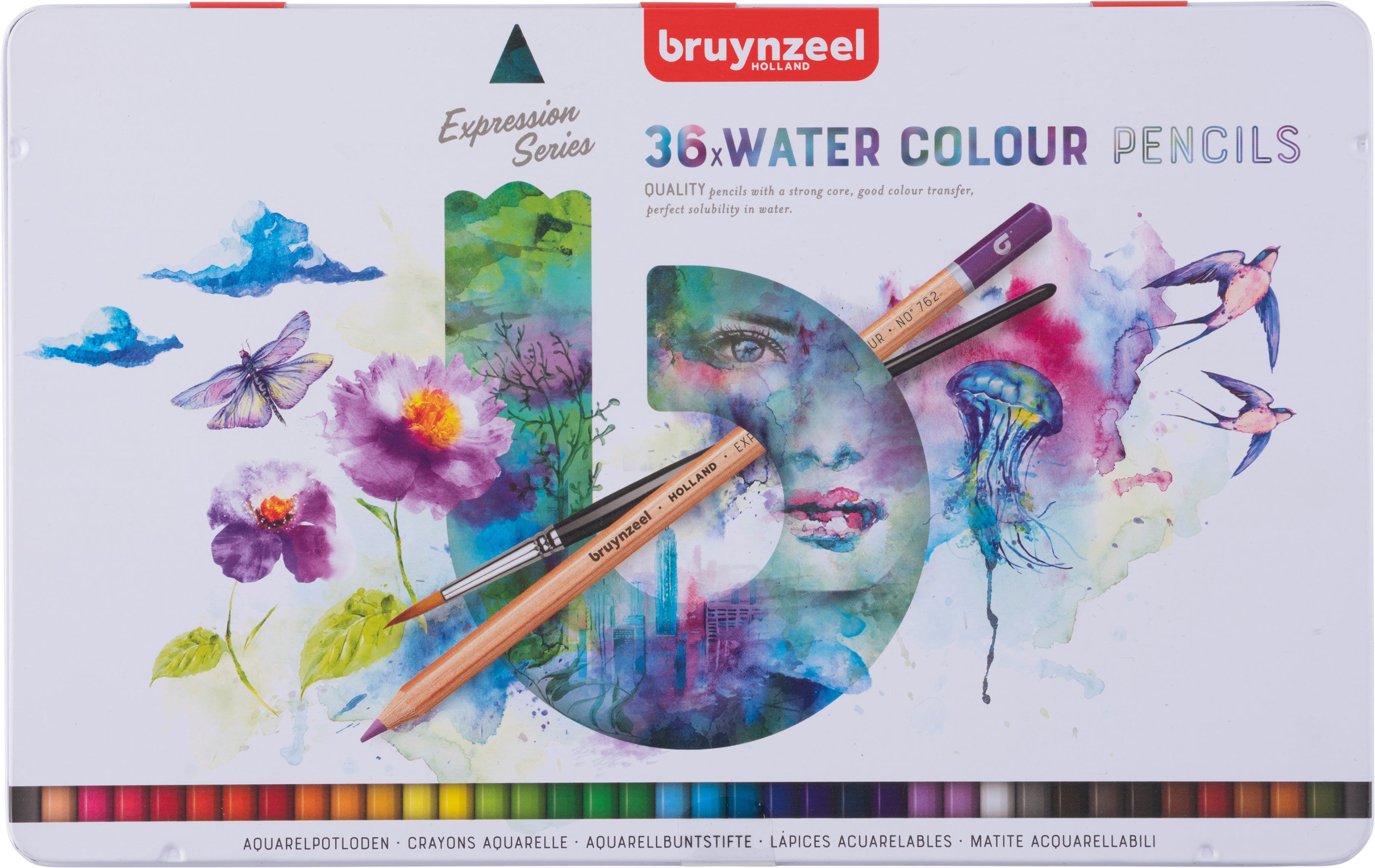 BRUYNZEEL Crayon d'aquarelle Expression