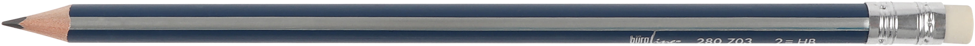 BÜROLINE  Crayon avec gomme           HB