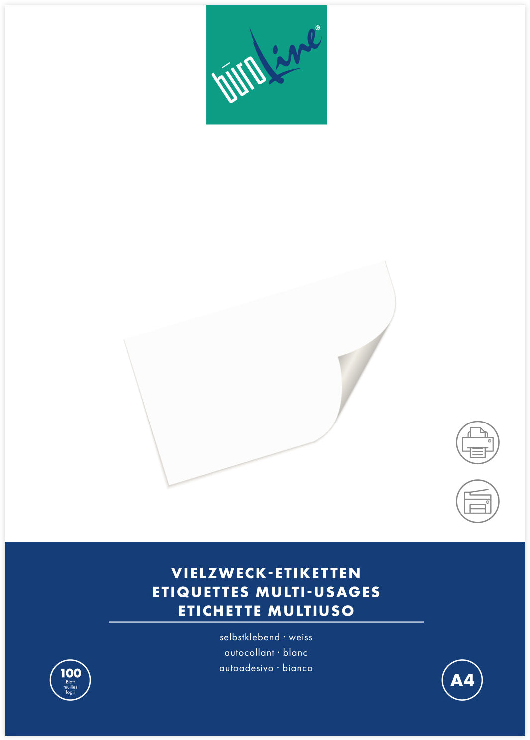 BÜROLINE  Etiquettes         38,1x21,1mm