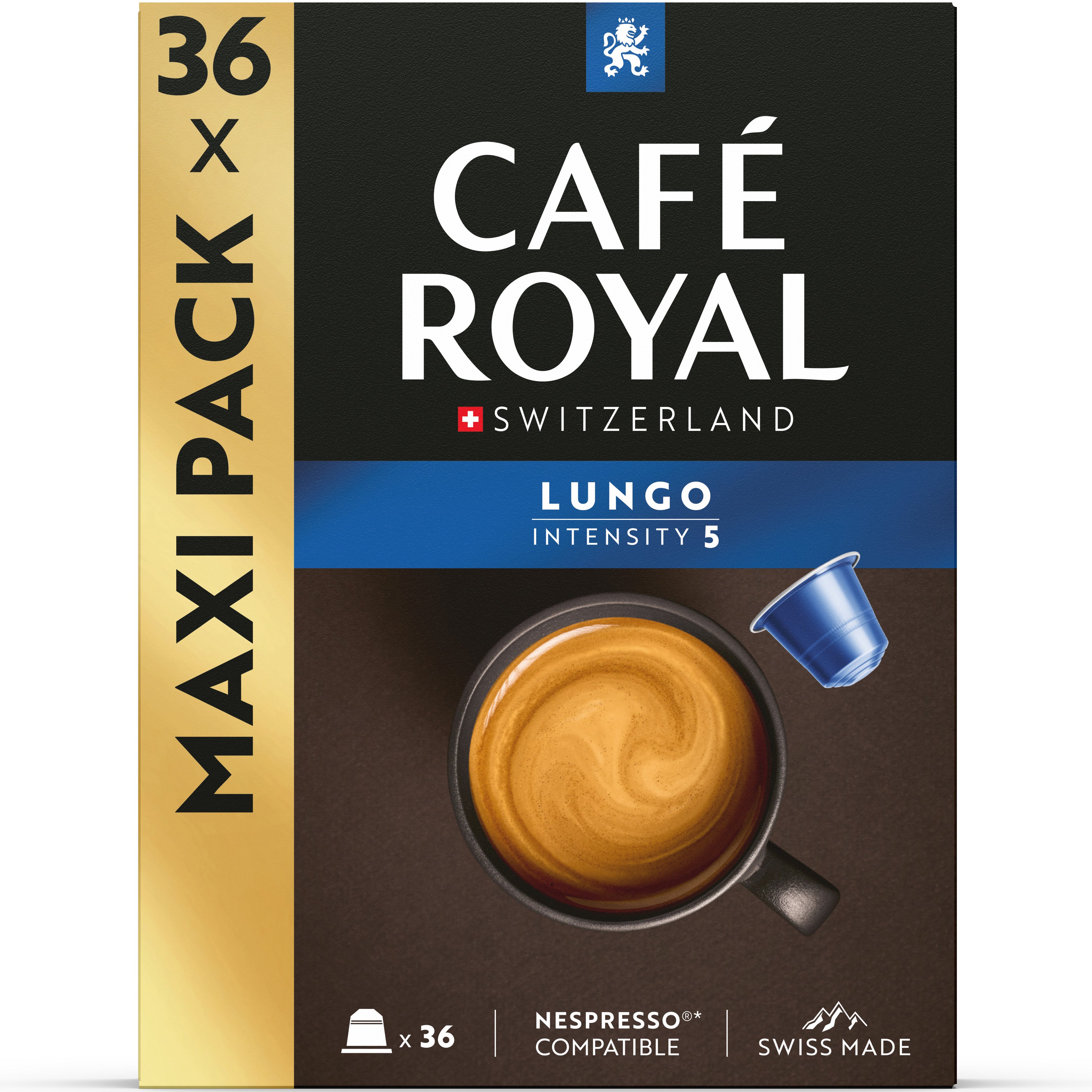 CAFE ROYAL Caps Aluminium 10165289 Lungo 36 pcs.